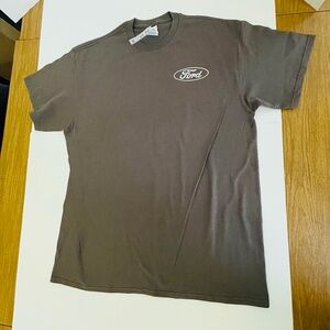 Ford Men's Classic Brown Tee